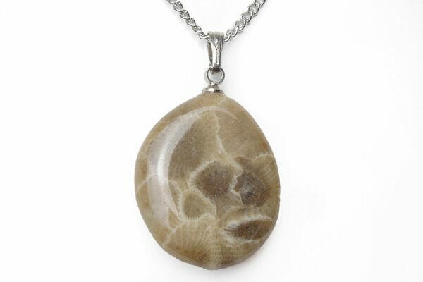 Polished stone deals pendants